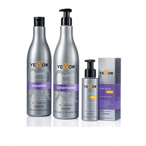 Силвър шампоан за матиране на руса коса Alfaparf  Yellow Silver Shampoo 500 мл